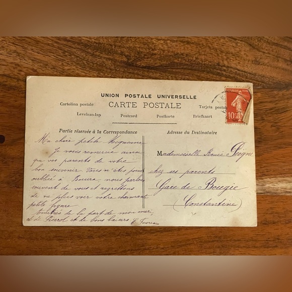 RARE VINTAGE 20th Century Postcard 1910 Paris France - Picture 5 of 7